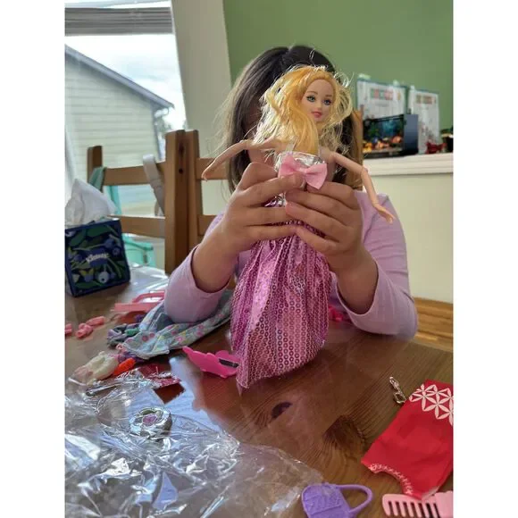 342 Pcs Doll Clothes And Accessories With Doll